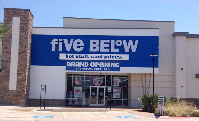 Jedi Temple Archives News: Five Below Expands Store Locations - Texas