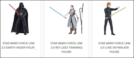 star wars figures shop