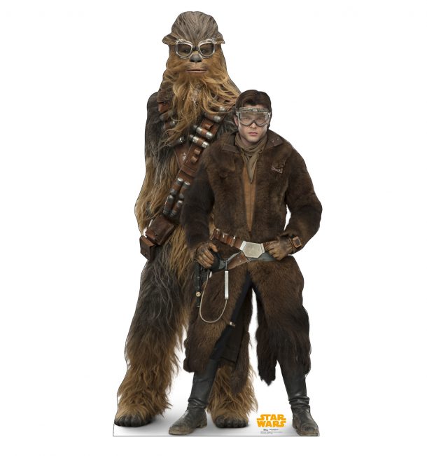 Han Solo and Chewbacca