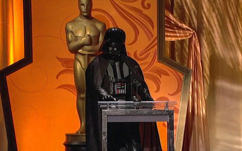 Darth Vader at the Academy Awards