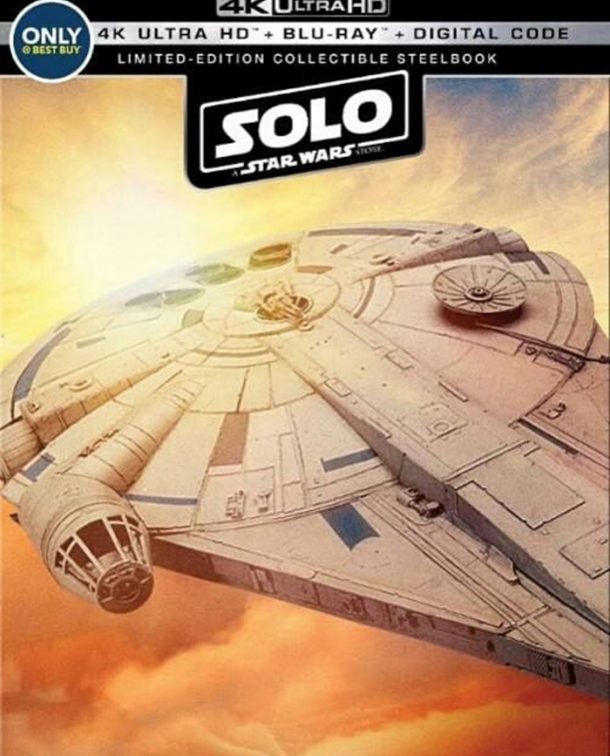 Solo Blu-Ray Steelbook