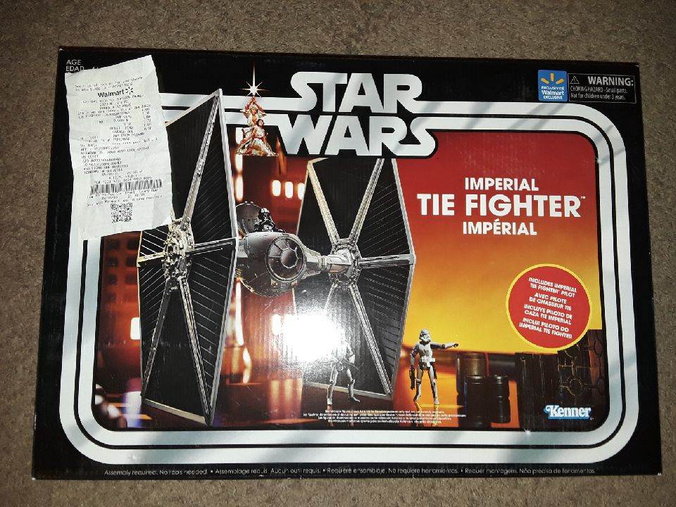 walmart tie fighter vintage collection