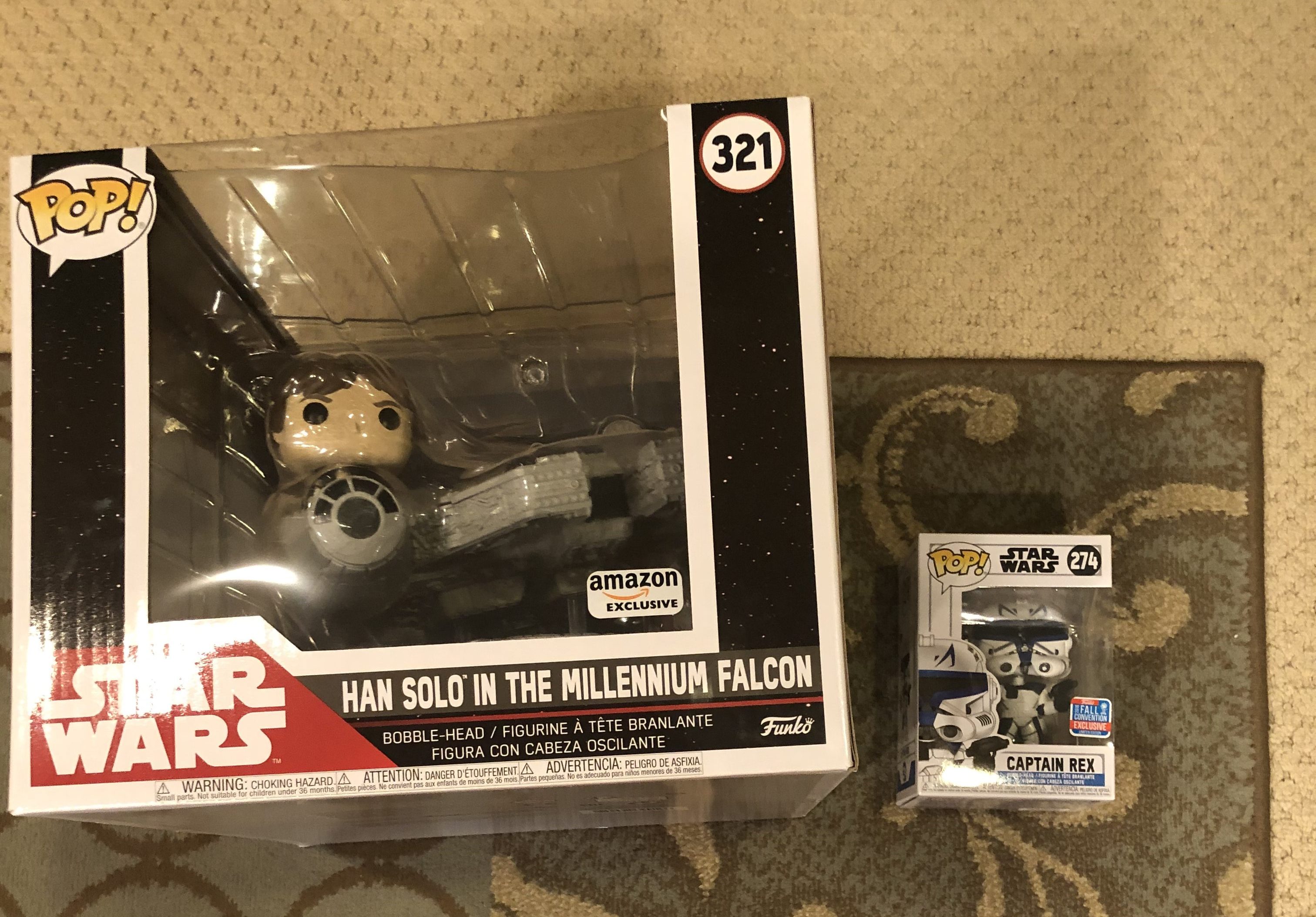Millennium falcon online funko pop