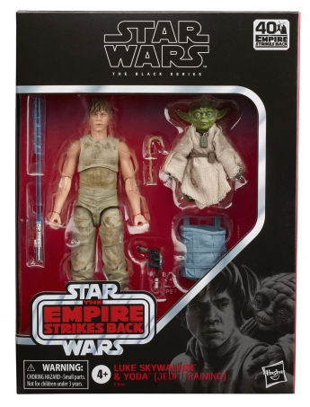 Star Wars Black Series 6" Deluxe Dagobah Luke Skywalker & Yoda Set 