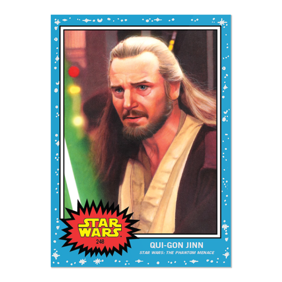 Qui-Gon Jinn Cards  Trading Card Database