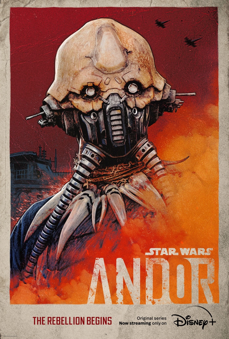 Star Wars Stuff on X: #Andor character posters!  /  X