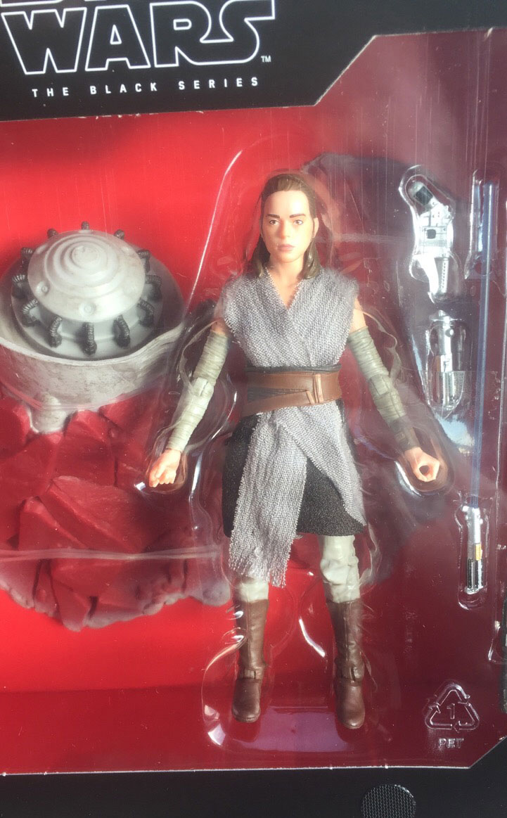 STAR WARS BLACK SERIES REY JEDI TRAINING TOYS R US EXCLUSIVE LOOSE COMPLETE