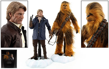 Han Solo & Chewbacca (MMS376) - Hot Toys - Sixth Scale Figures