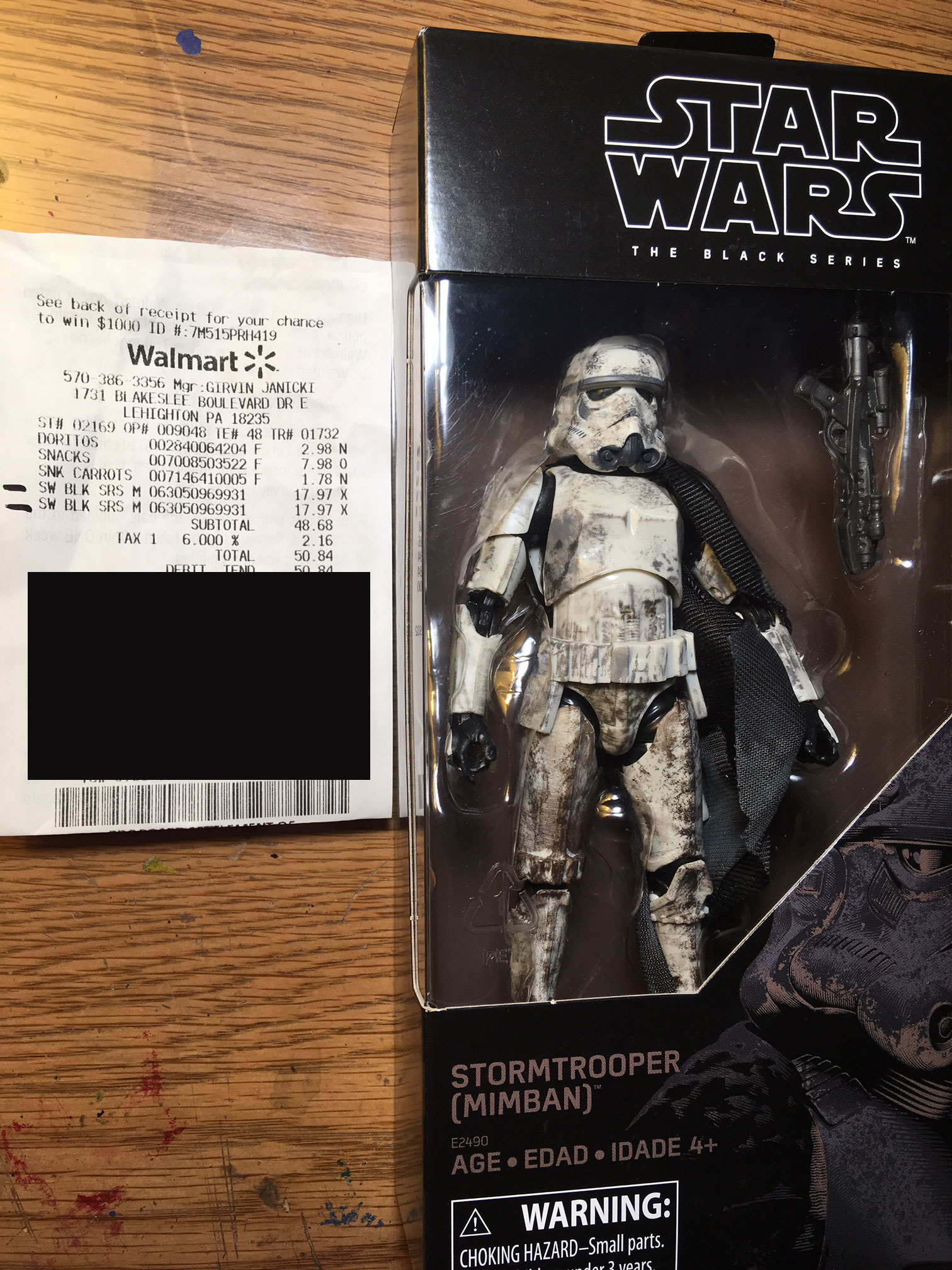 Star Wars Vintage Collection Rogue One Mimban Stormtrooper VC123 Army Builder! 